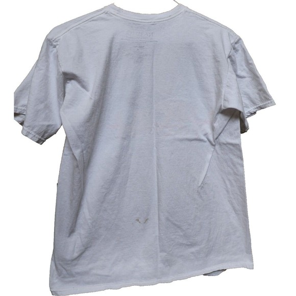 2002 White Naruto Shippuden T-Shirt Masashi Kishimoto Anime Size M - Picture 3 of 5